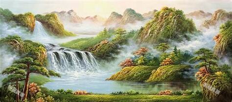 山水畫 風水